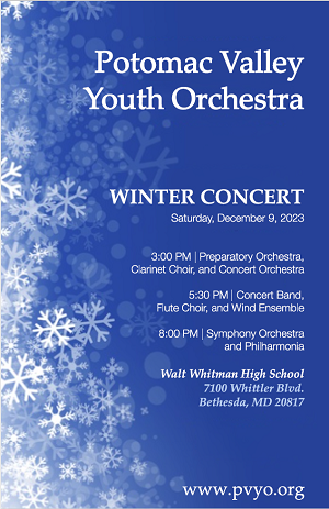 PVYO Winter Concert 2023